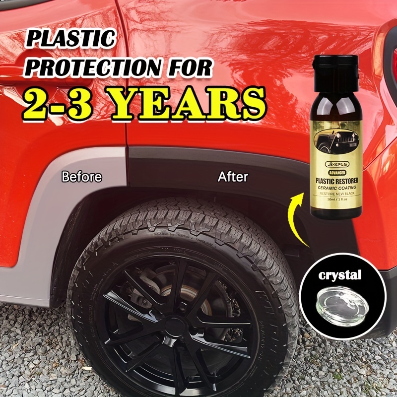 Ceramic Coating Trim Restore Repair Sun Damaged and Oxidized Surfaces