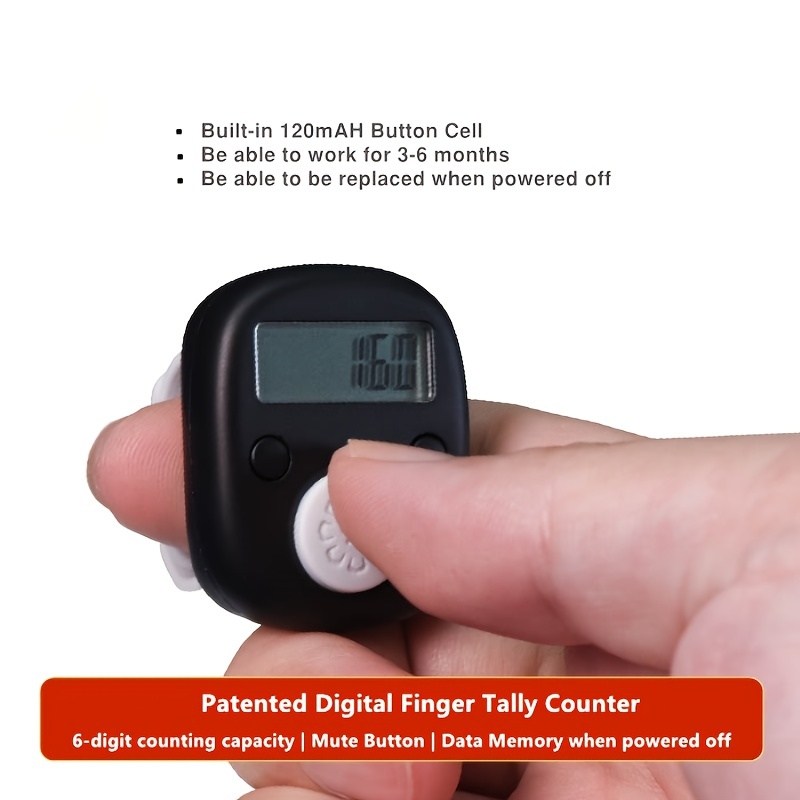 Handheld 4 Digital Tally Counter Mechanical Manual - Temu Mexico