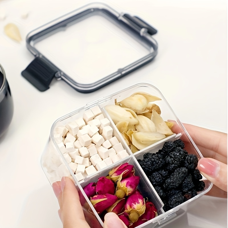 White Snacks Dried Fruit Tea Organizer Moisture proof Insect - Temu