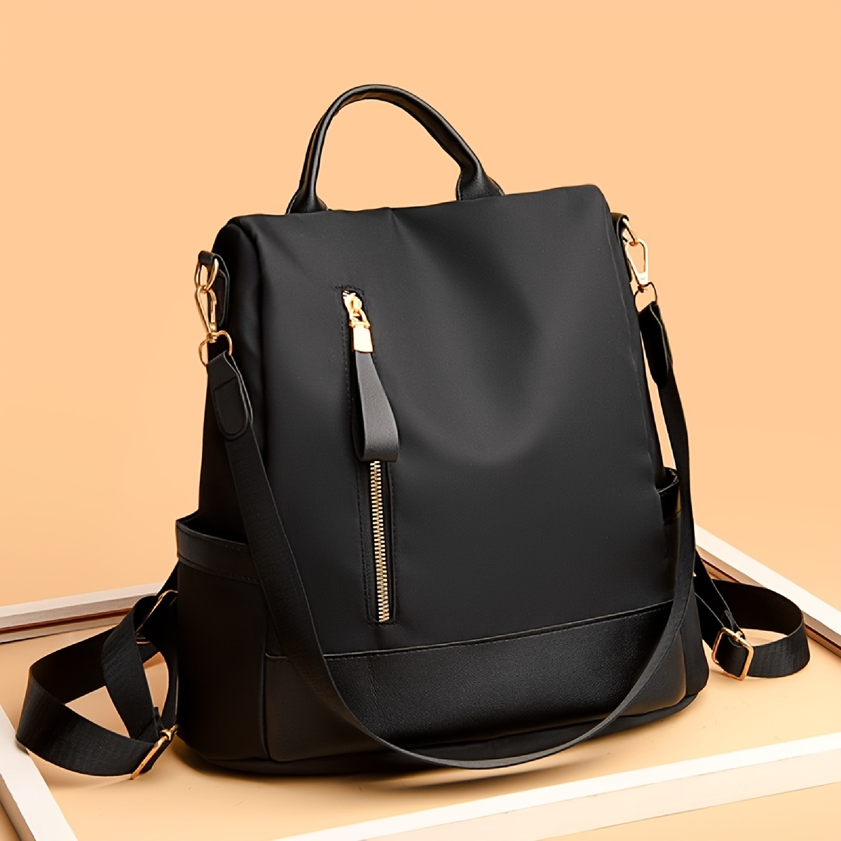 Anti Theft Backpack Purse Convertible Strap