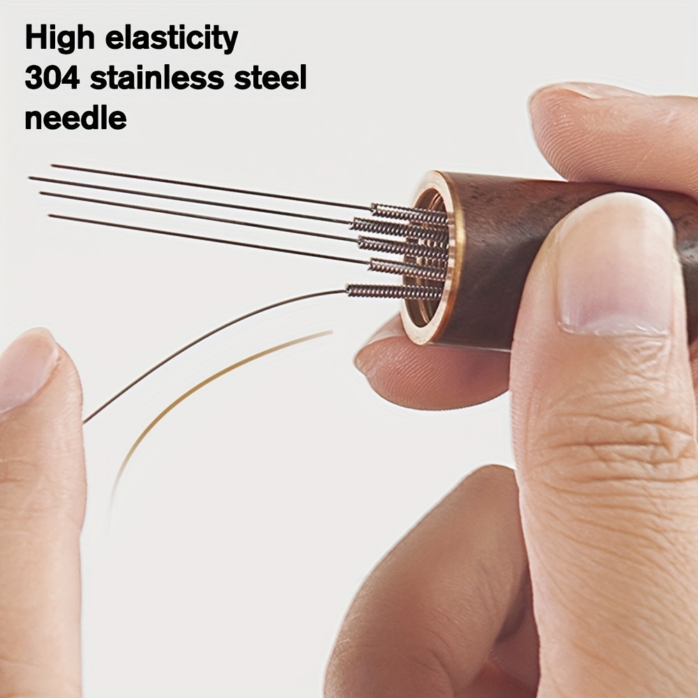 Coffee Needle Espresso Mixer Stirring Tool Stainless Steel Cloth Powder  Needle Coffee Powder Break Up Needle Barista Appliance