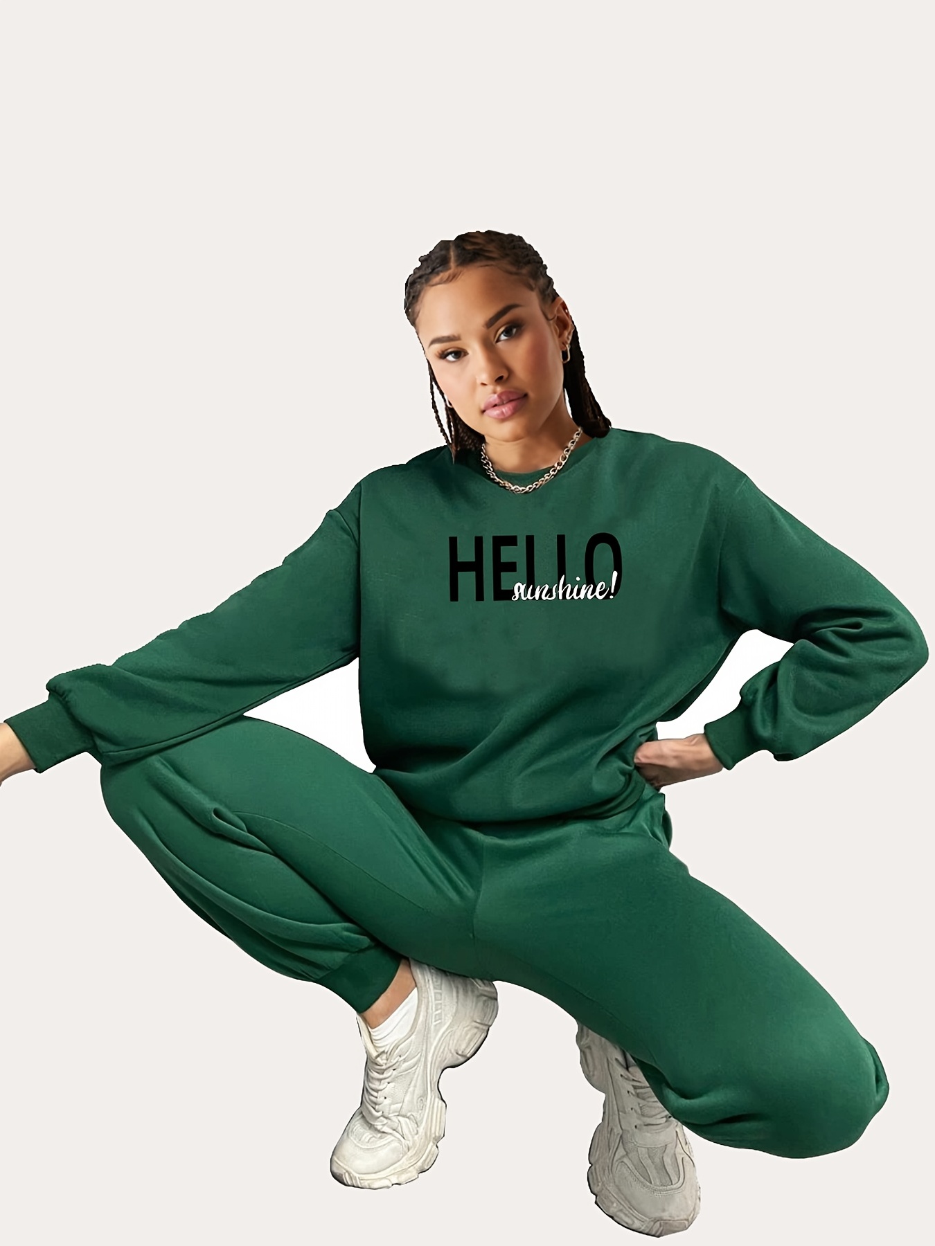 Women's Winter Warm Thermal Fleece Sports Set Long Sleeve - Temu