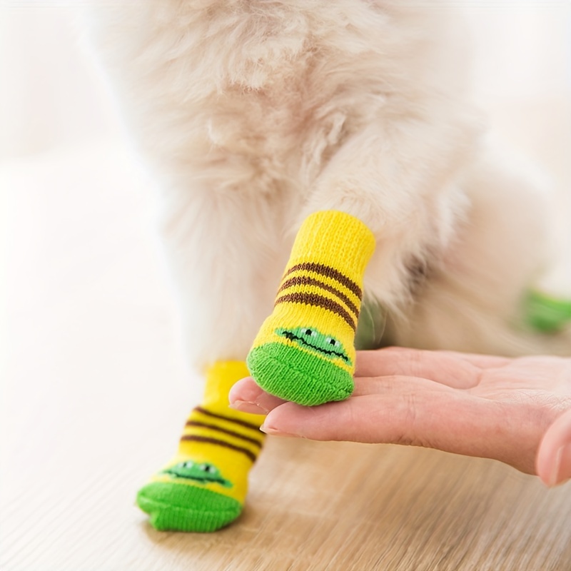 Non-slip cotton socks for dogs