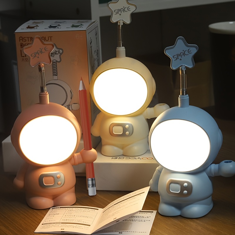 astronaut reading light