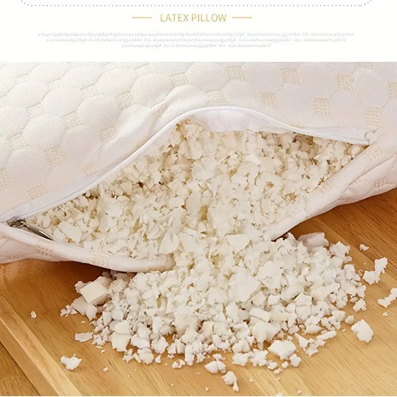Latex Shredded Foam Pillow Ultra Soft Breathable Neck - Temu