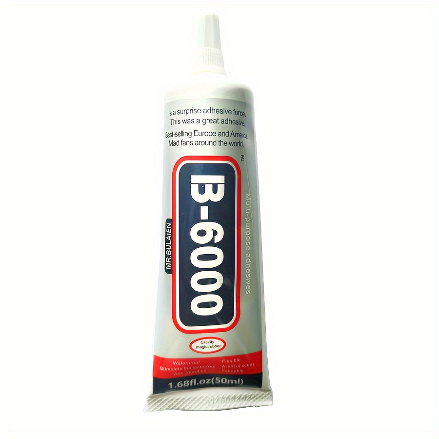 E8000 Glue Silicone Rubber Metal Toys Fiber Paper Ceramic Cloth Nylon  Leather
