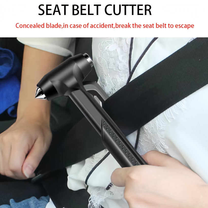 Marteau brise vitre et coupe ceinture pour sa sécurité en cas d'accident de  voiture