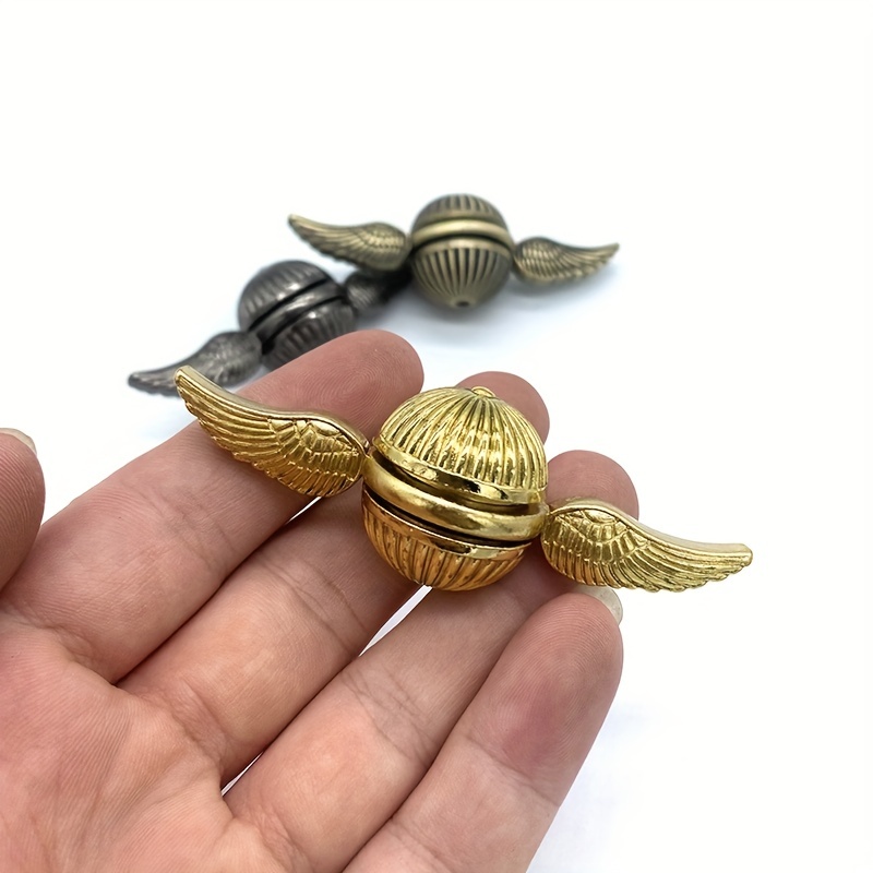 Harry Potter metal Fidget Spinner - Snitch with silver wings - now