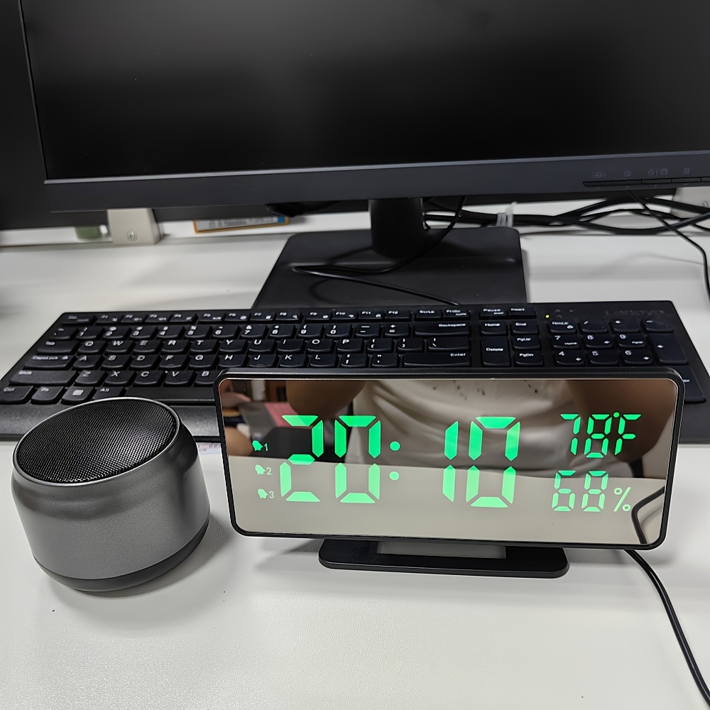 1pc Mini Digital Uhr Desktop Elektrische Uhr Digital Digital LCD