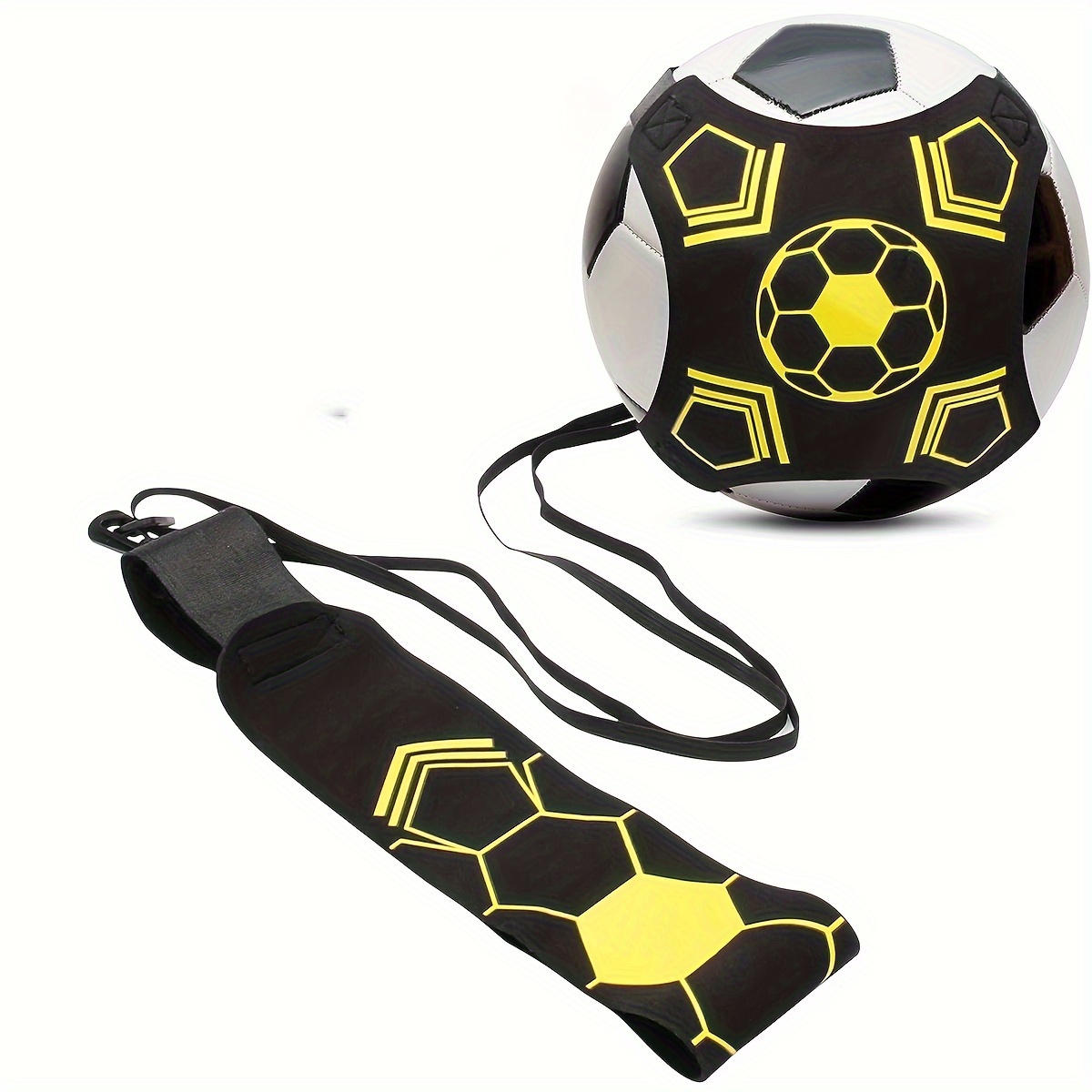 Soccer Training Equipment Aid Solo Soccer Trainer Football - Temu