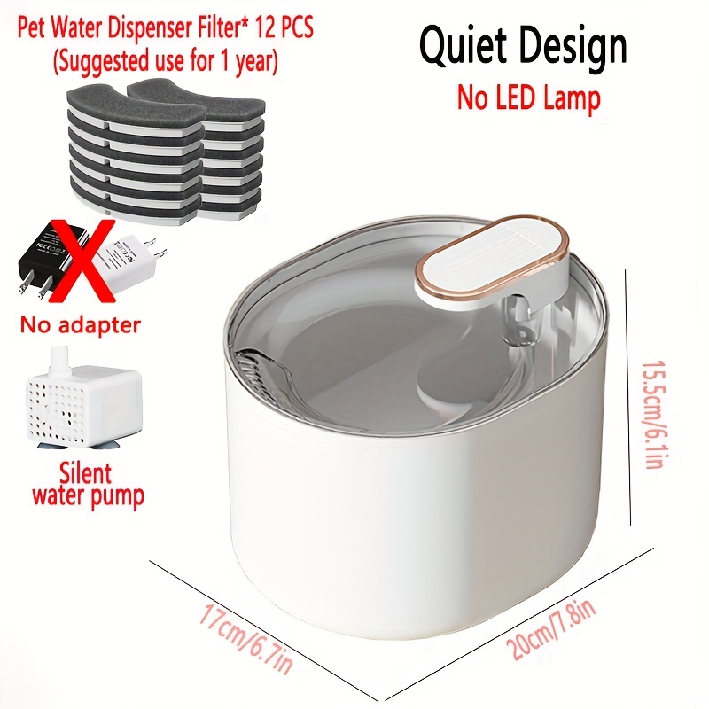 Dog water dispenser filter sale