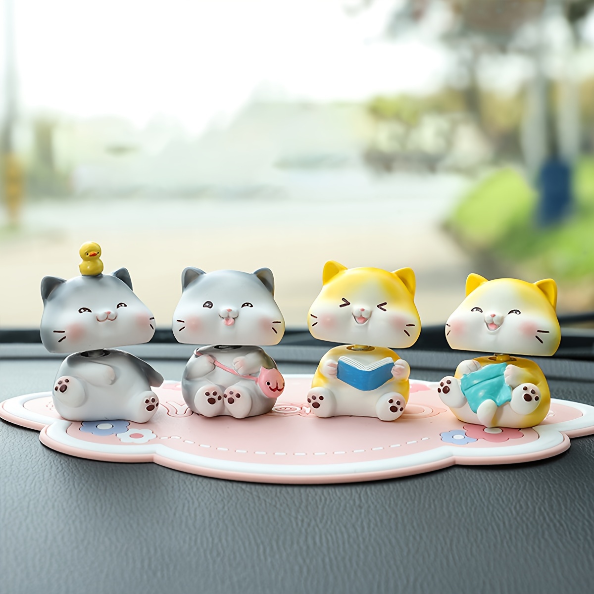 3pcs Fantasy Pain Meow Blind Case Cat Handmade Toy Trendy Play Car  Decoration Anime Handmade Blind Case Cartoon Decoration