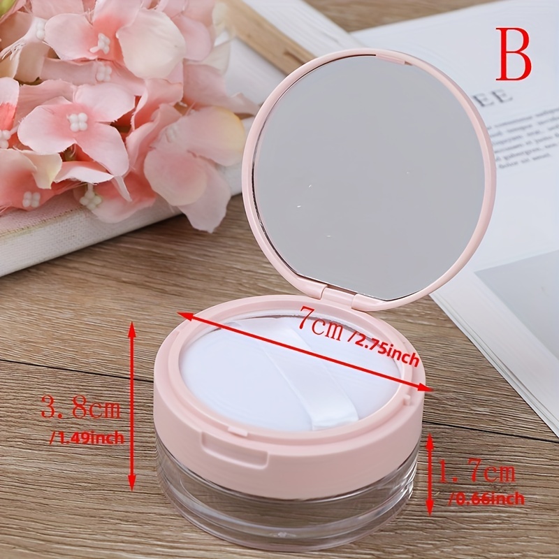 Loose Powder Container Face Travel Powder Container with Sifter