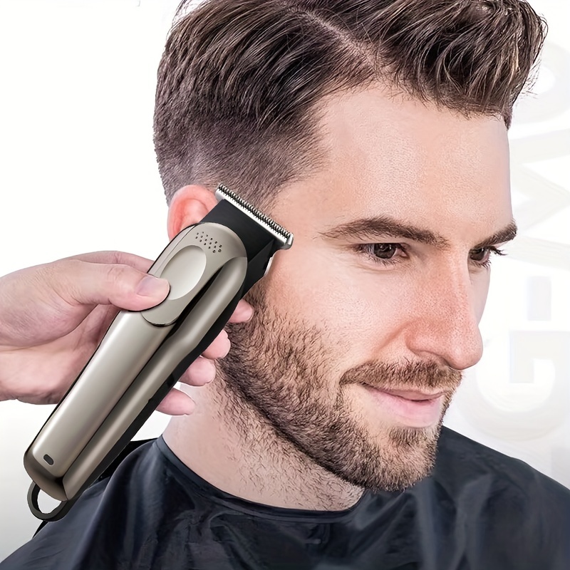 professional electric hair clippers electric hair clippers cordless beard trimmer shaver zero gapped hair clippers cutting grooming kit details 1
