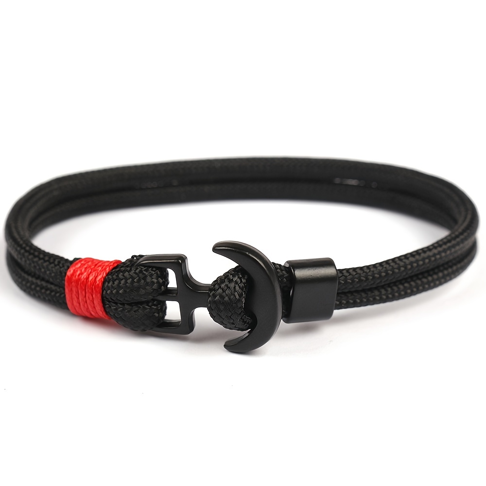 Retro Anchor Statement Bracelet