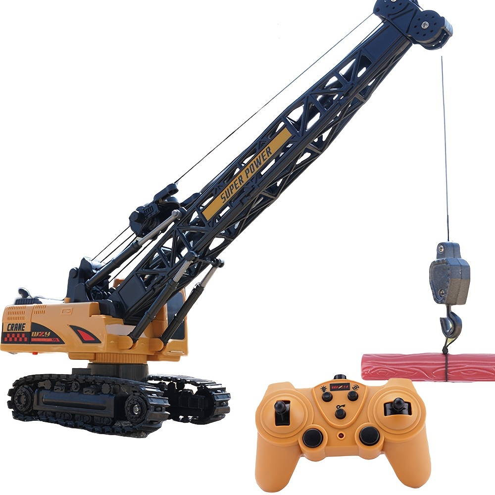  RC Tower Crane Metal Construction Vehicles 125cm Super High  1/14 12CH Alloy Remote Control Crane Engineering Truck Lifting Electric RC  Car Toy for Kids Adults Boys Girls : Toys & Games