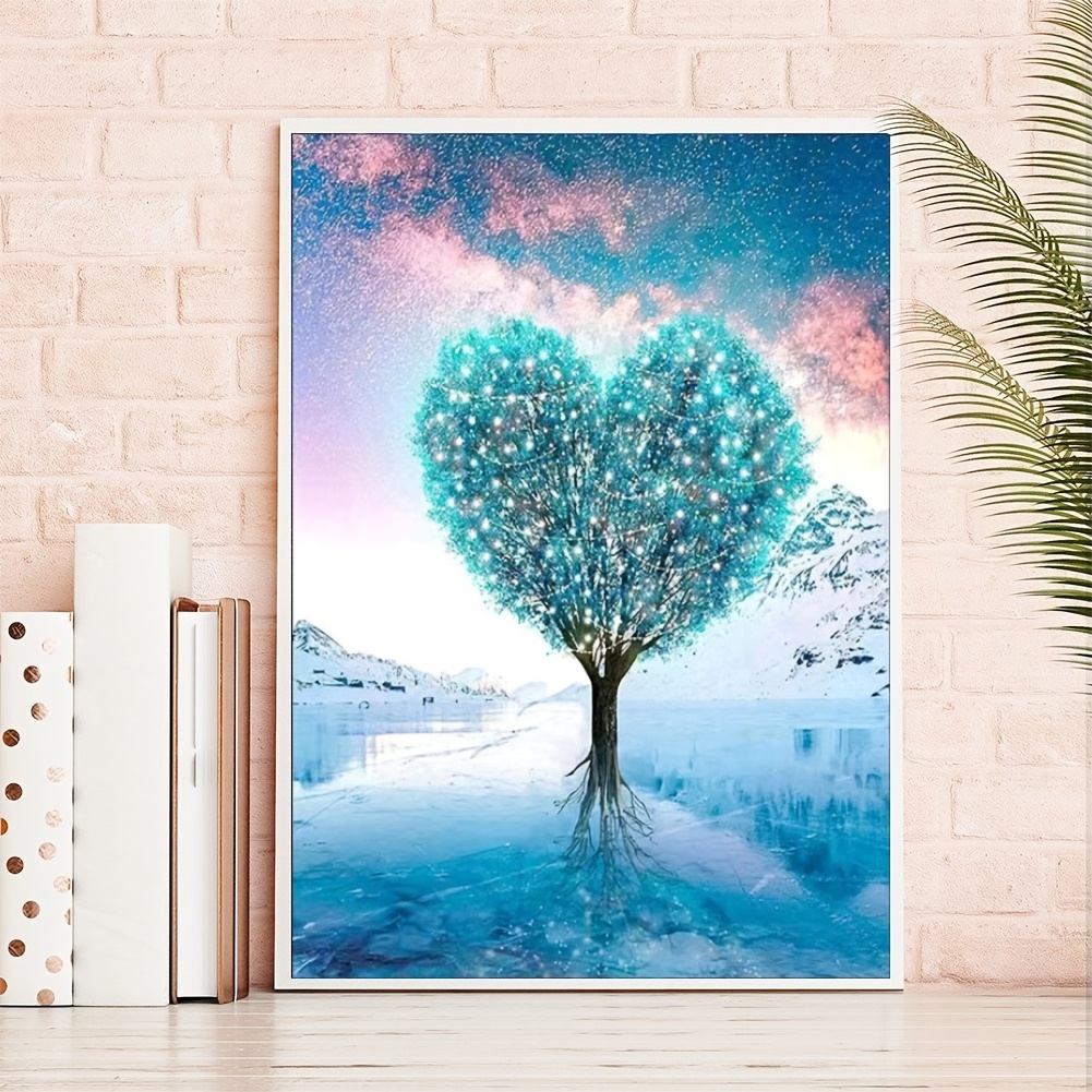 Tree of Life Diamond Art Painting Kits for Adults -Moon Tree Full Drill Diamond Dots Paintings for Beginners, Round 5D Paint with Diamonds Pictures