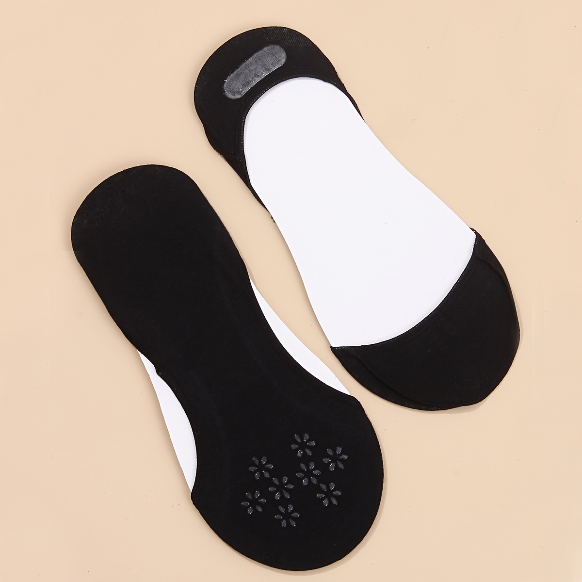 No Show Socks For Women - 6 Pairs Non Slip Invisible Socks Women Cotton  Ultra Low Cut Liner Socks Ladies Trainer Sneaker Socks Shoe Liners For  Loafer