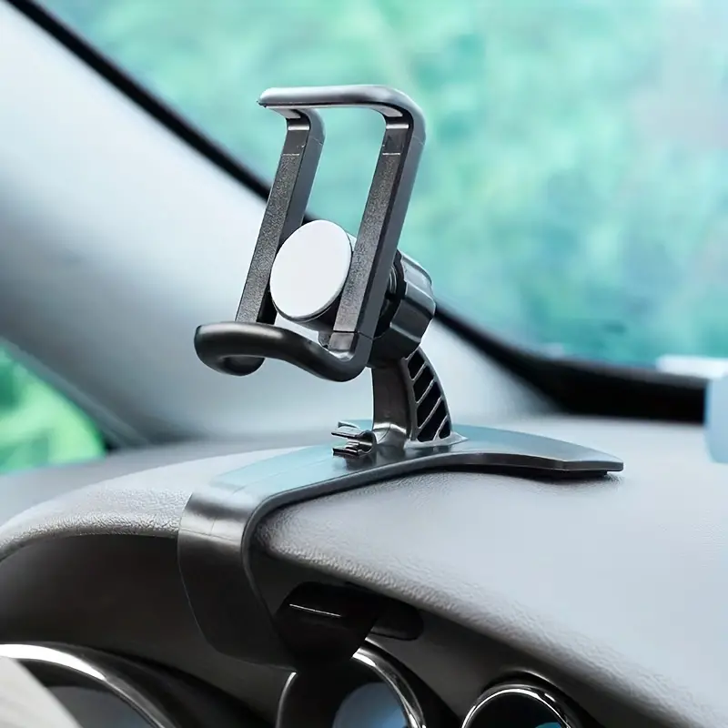 Car Phone Holder Easy Clip Mount Stand Panel Dashboard Gps - Temu Germany