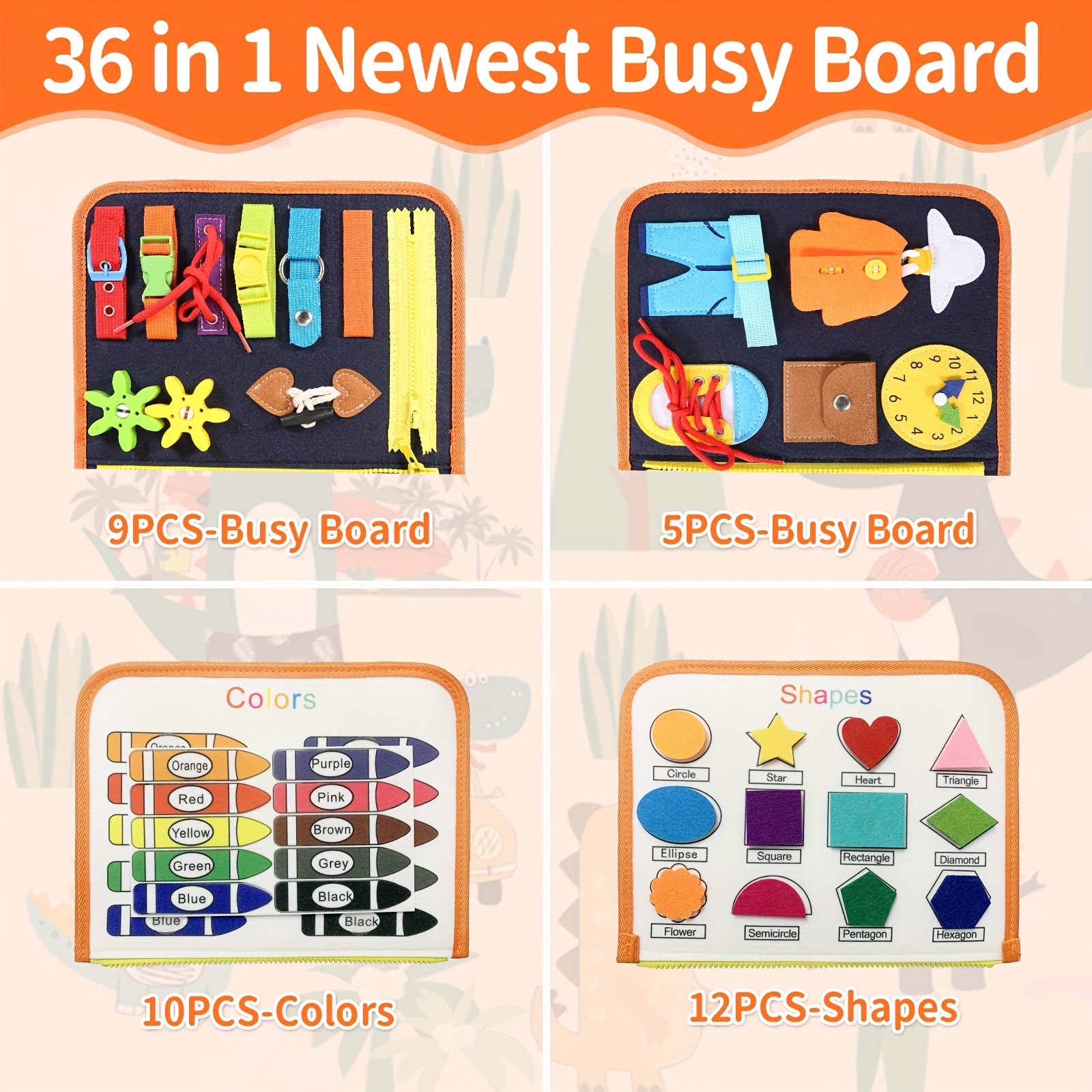 DIY Busy Board for Toddlers