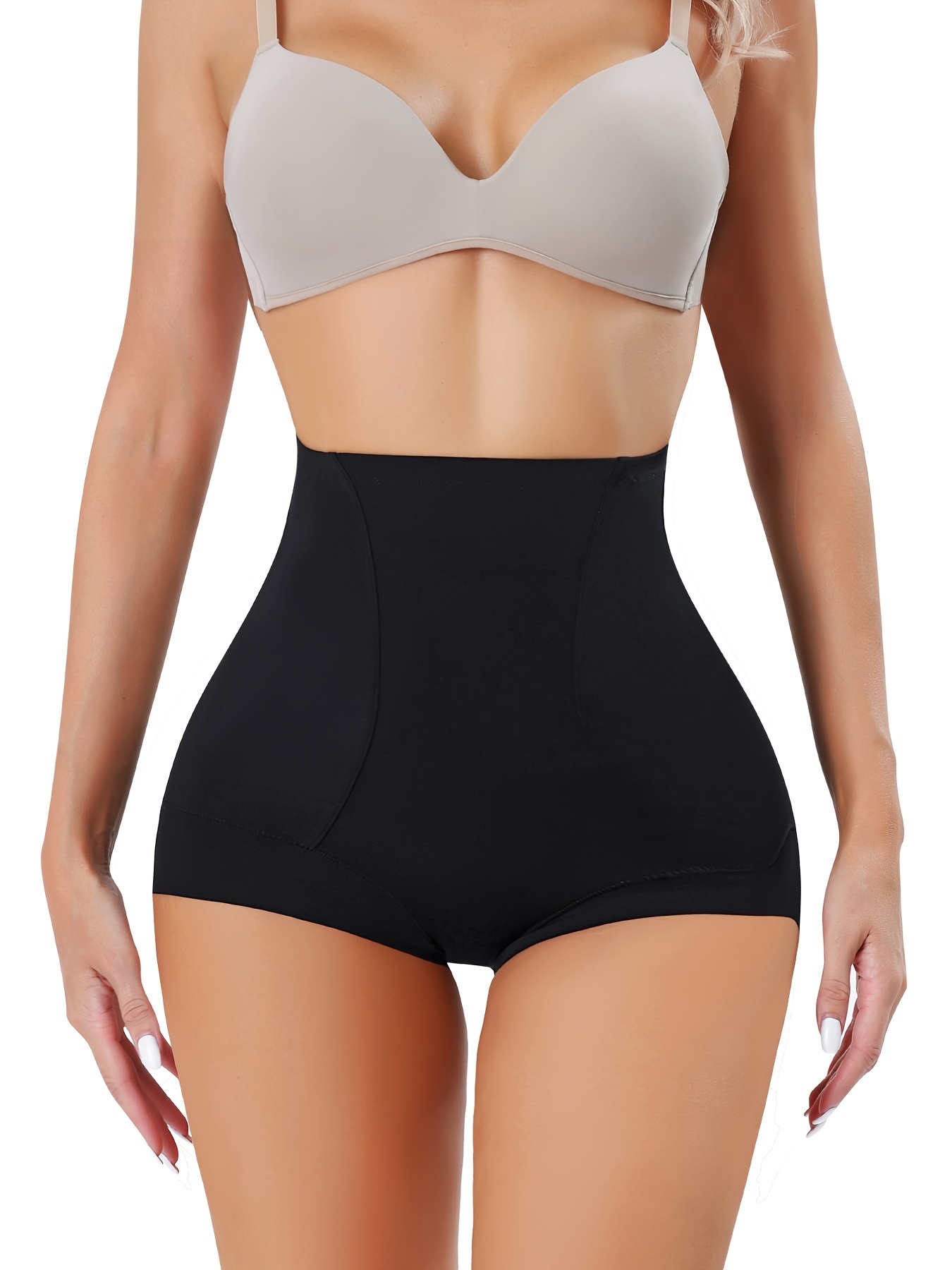 Thong High Waist Panty Slimming Tummy Body Shaper G-String Panties Women  Pant Briefs Shapewear (Color : Skin, Size : Small) : : Clothing,  Shoes & Accessories