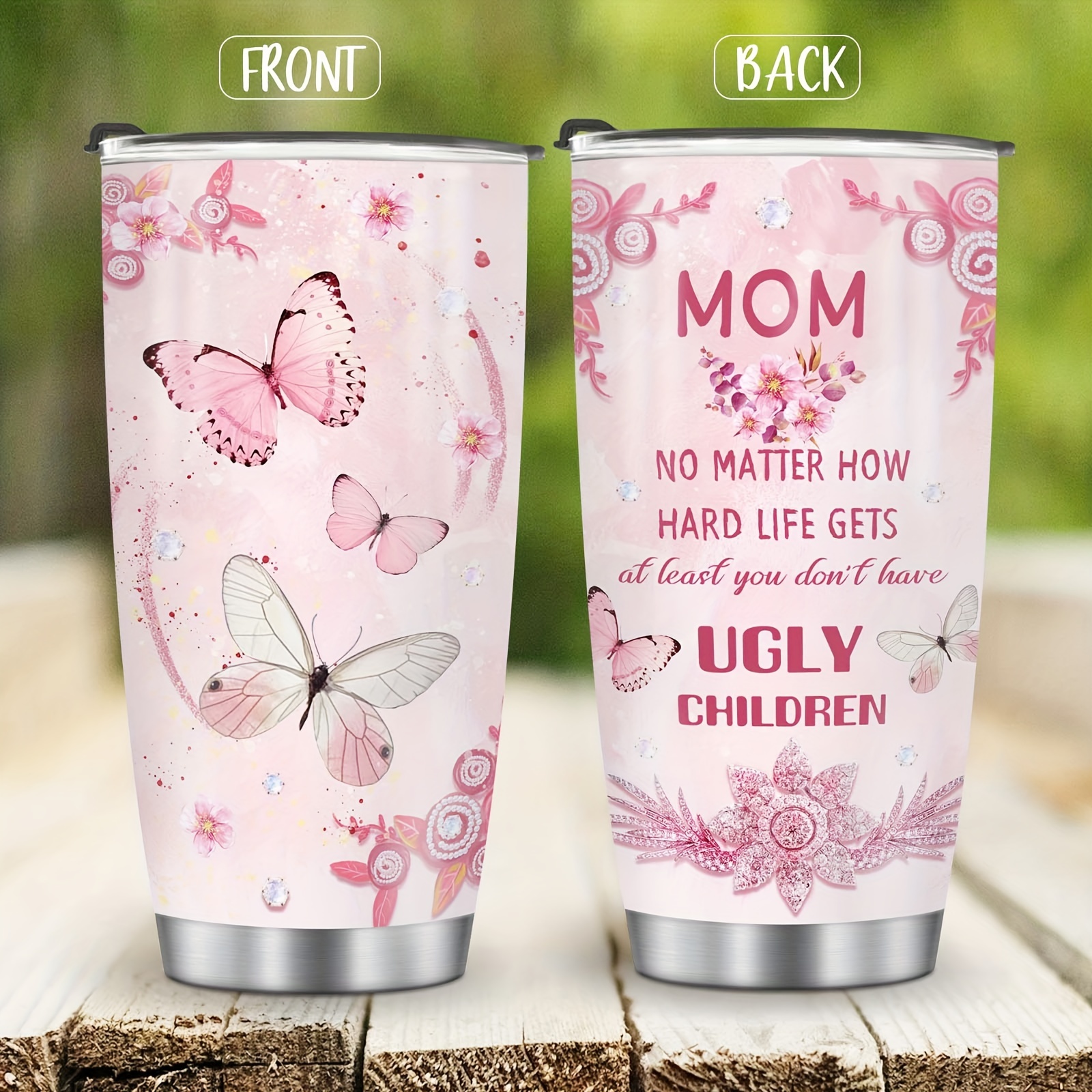 Mom Tumbler - Best Mom Ever Gifts - Cool Mom Birthday Gifts - Mom Cup –  Tumbly Gifts