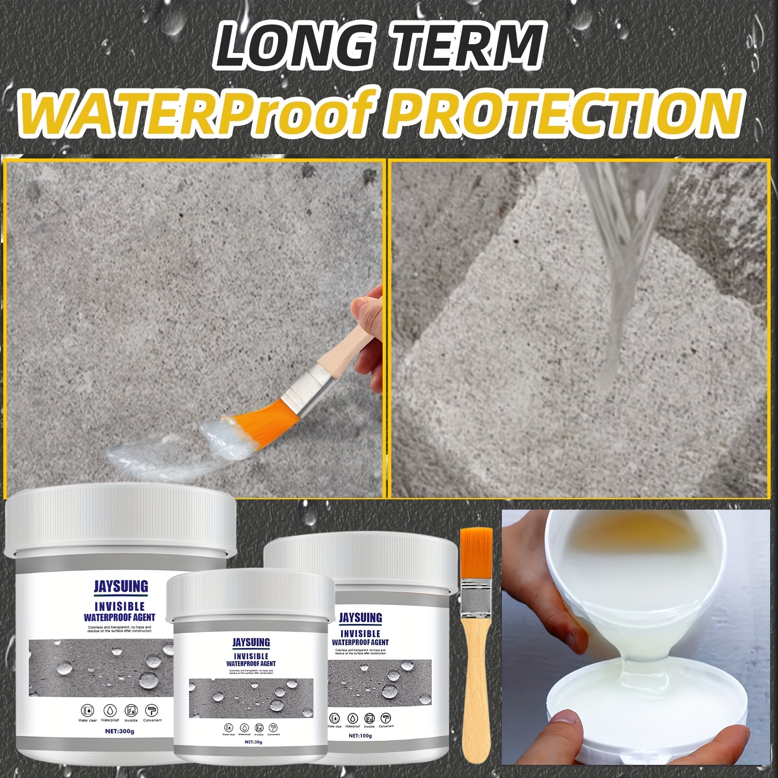 Waterproof Adhesive Sealant for Bathroom Kitchen Wall Leakage Prevention