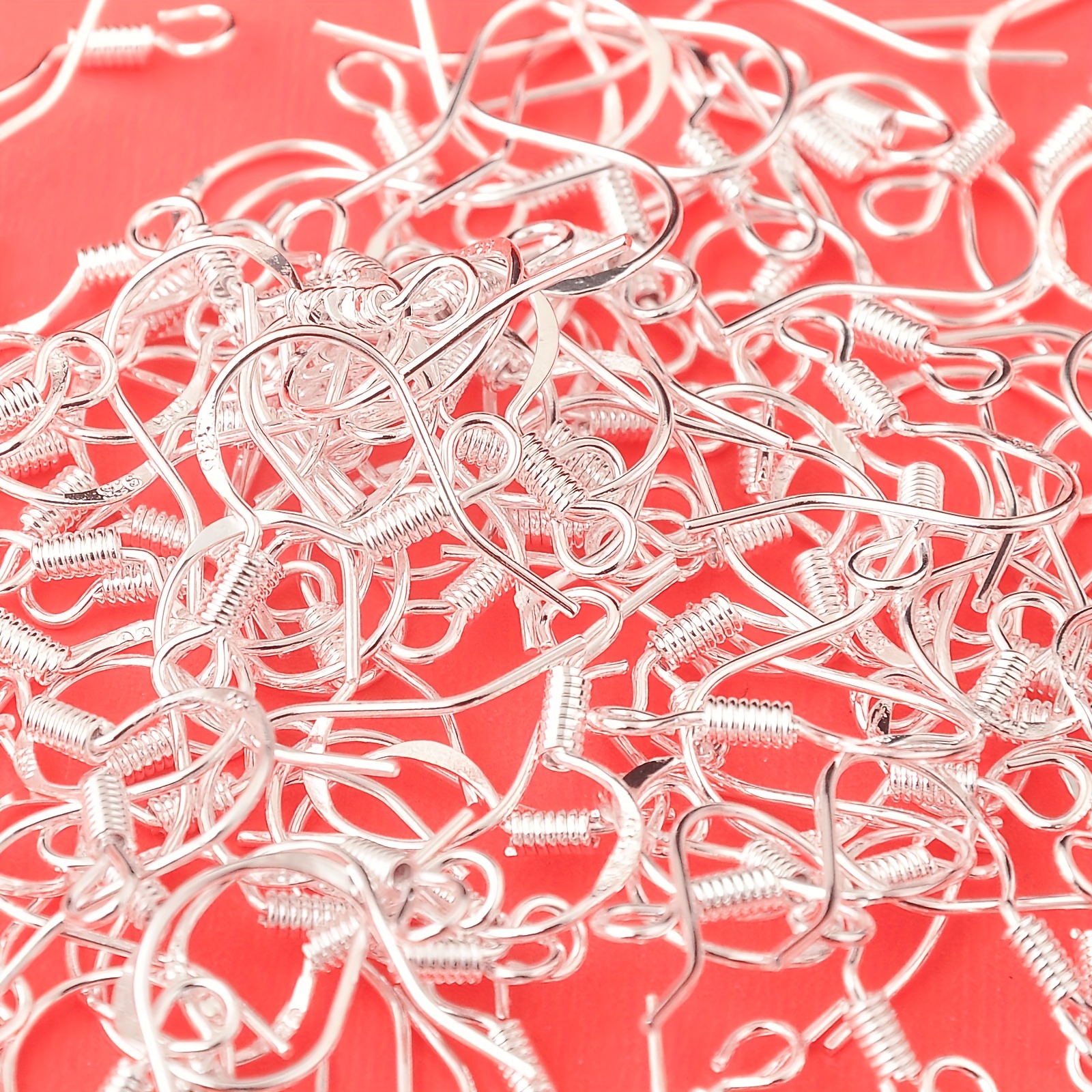 200pcs 925 Sterling Silver Earring Components