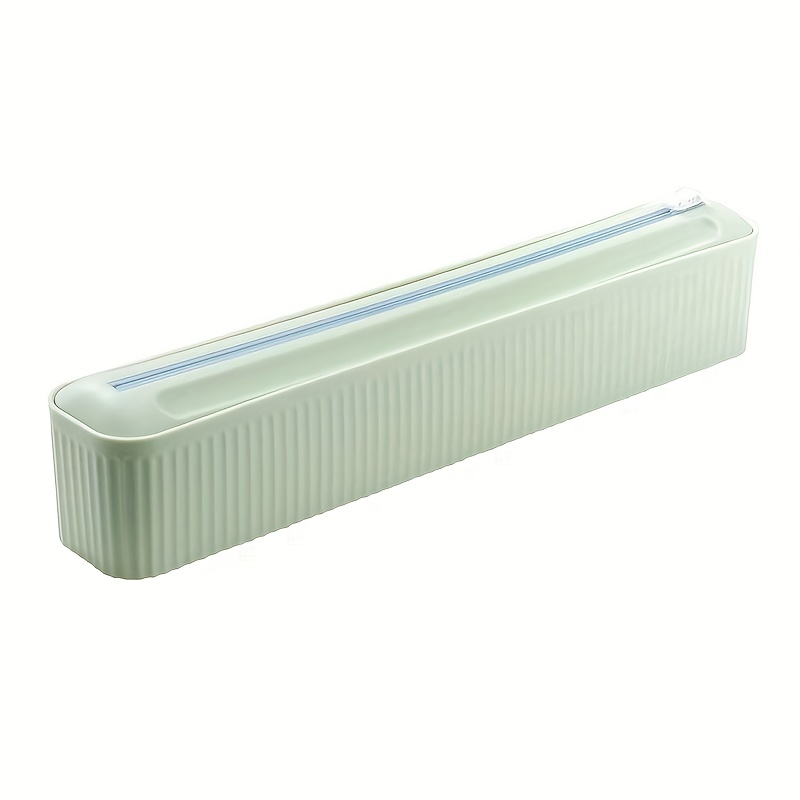 Plastic Wrap Dispenser with Cutter Kitchen Organizer