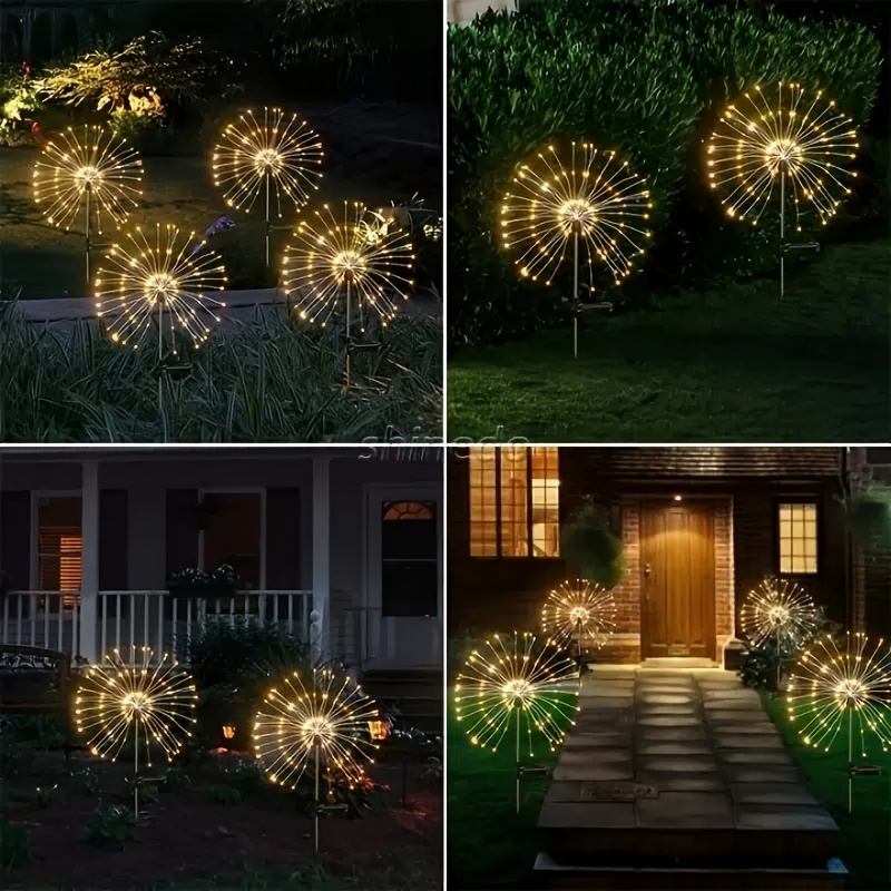 starburst solar string lights