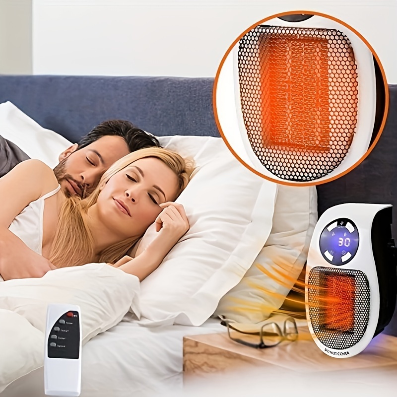 Small Heater With Heating And Fan Modes Space Heater Wall - Temu