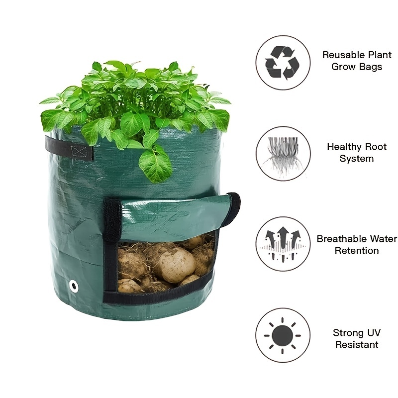Reusable Potato Planting Pouches - Fun for Kids & Adults