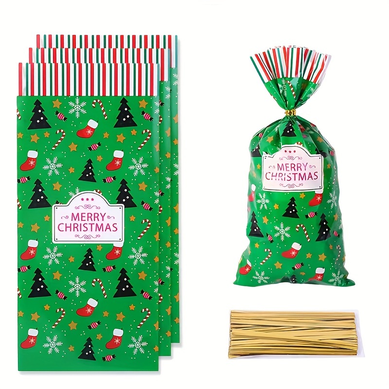 Marry Christmas Candy Gift Packaging Bag Christmas - Temu