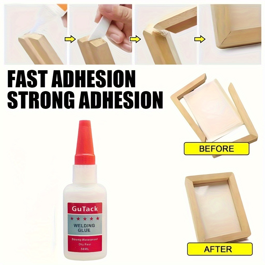 Ca Plastic Crazy Transparent Glue Instant Strong Adhesive - Temu
