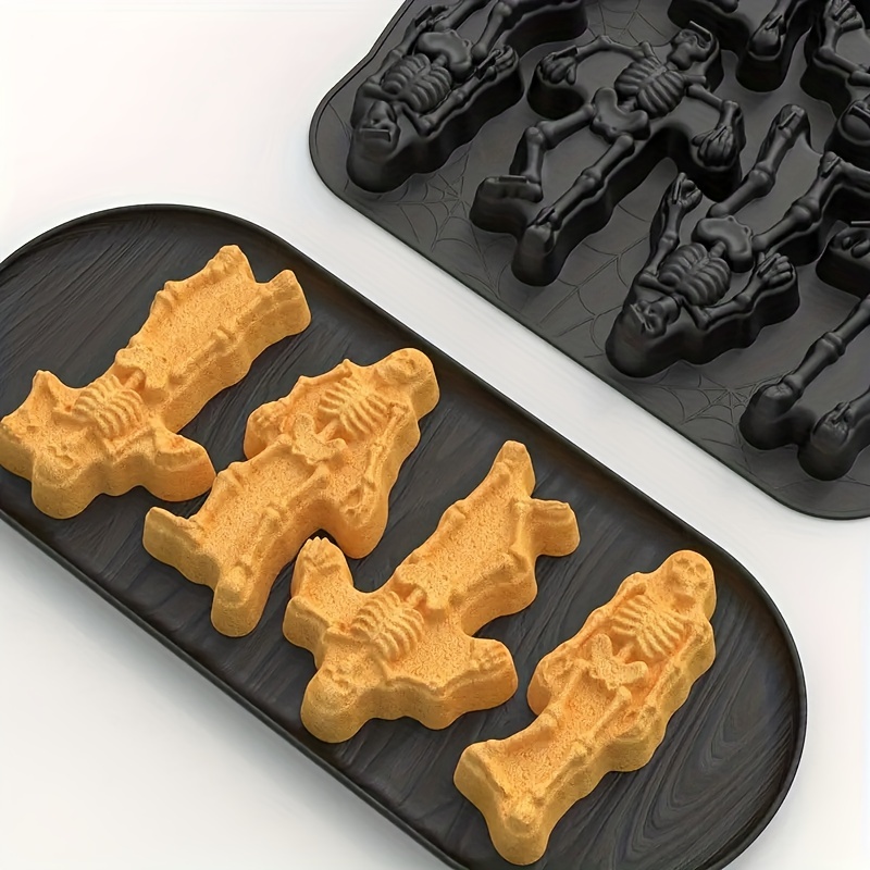 Skull Silicone Candy Mold Biscuit Mold Mini Skull Soft Candy - Temu