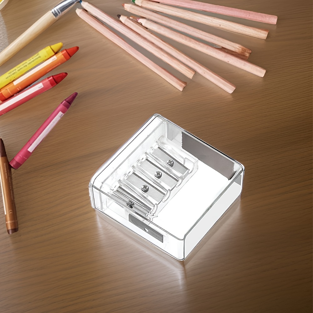 Long Point Pencil Sharpener Manual for Art Charcoal Pencils/drawing/sketching  Pencils Adjustable Points 