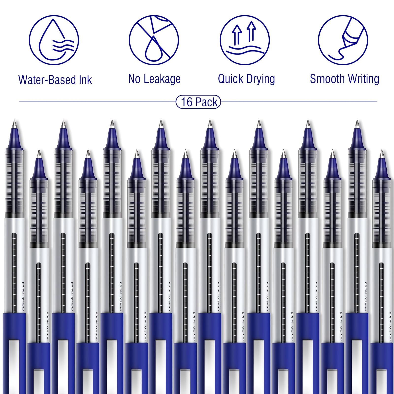 Rolling Ball Pens 0.5 Mm Extra Fine Point