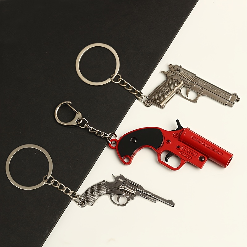 Simulation Water Spray Gun Business Keychain Fashion - Temu