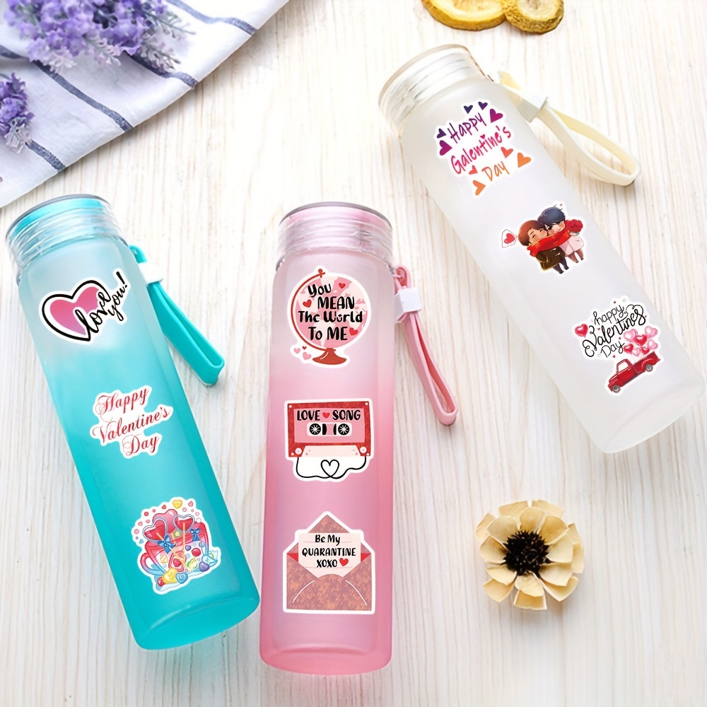 Cute Stickers Pink Hydro Flask Stickers Cute Pink Waterproof