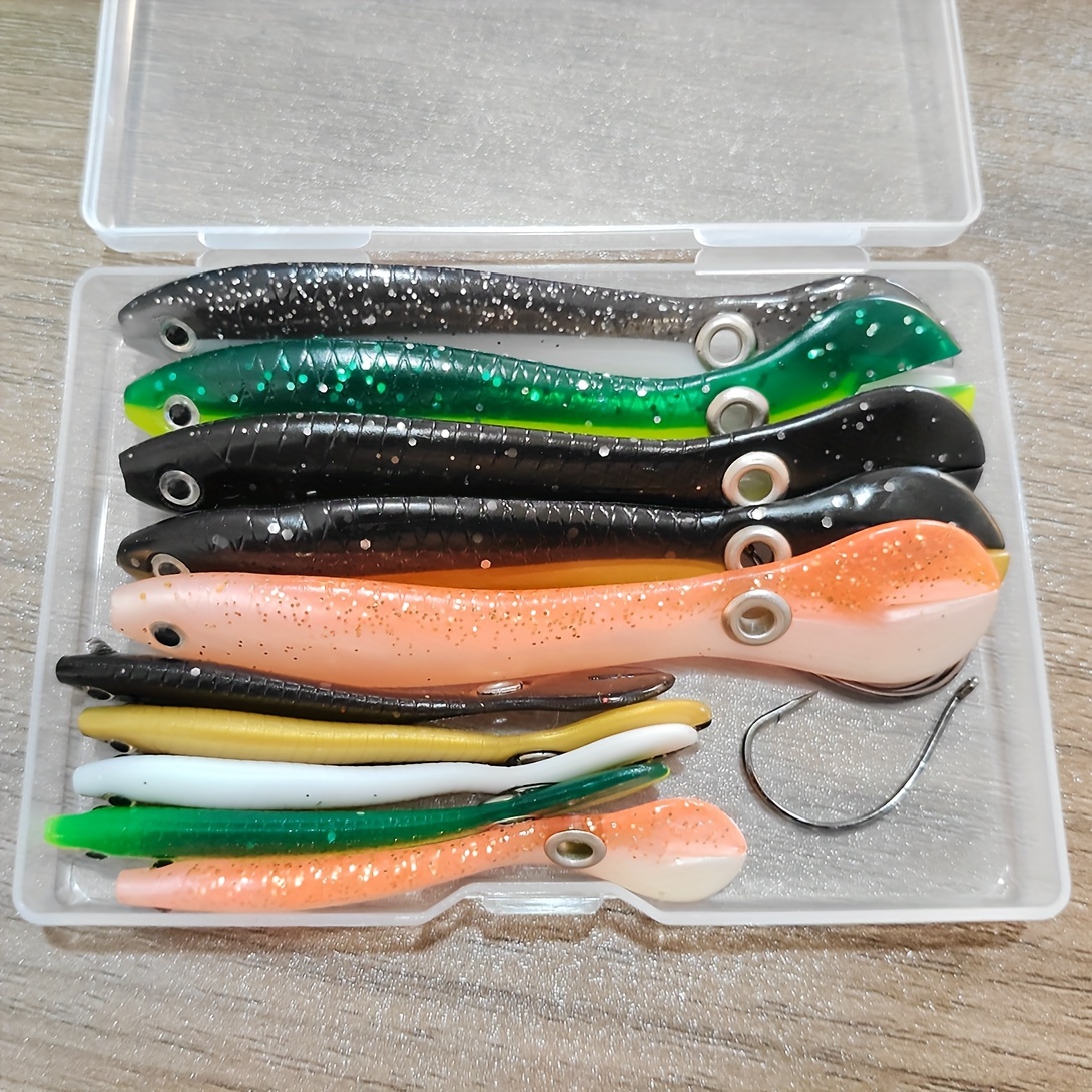 Soft Fishing Lure Set Bionic Loach Bait For Freshwater And - Temu