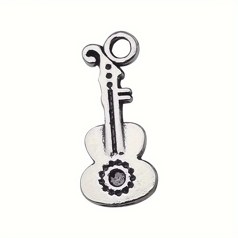 Femmes Thème Musique Treble G Clef Note And Charm Violon collier pendentif  bijoux à la mode