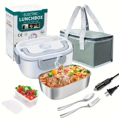 Electric Heating Lunch Box Food Heater Portable Lunch Containers