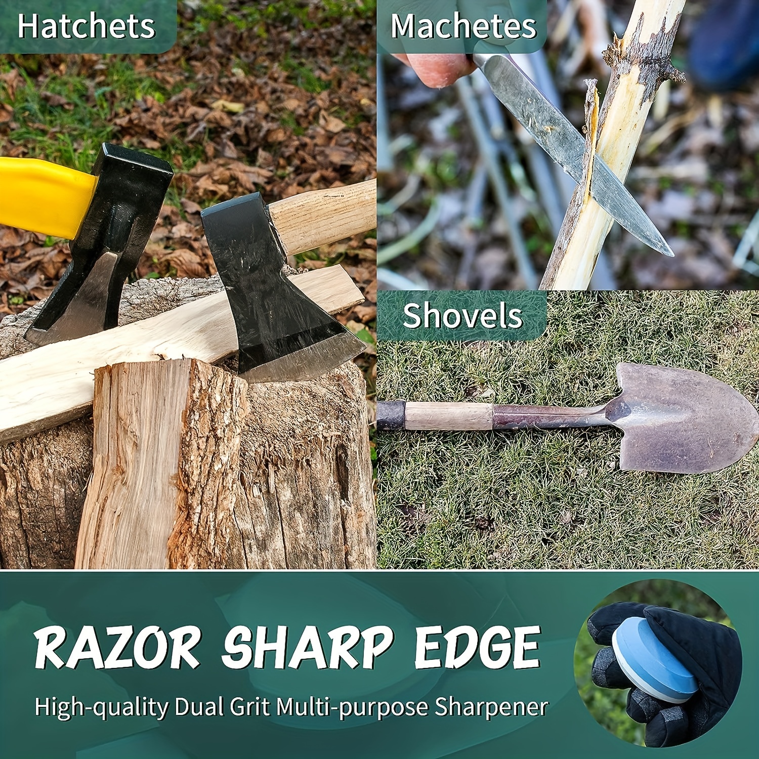 Axe Sharpener Hatchet Sharpening Stone Multipurpose Sharpening