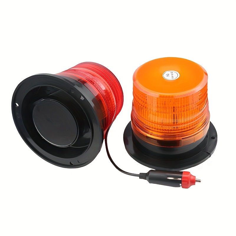 1pc Warnblitzleuchte Notfallblitzleuchte Stroboskoplicht LED-Blitzleuchte  LED-Blitzleuchte Lampe IP67 Wasserdicht Sicherheit (mit Magnet)