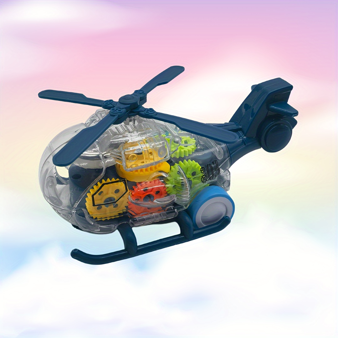 Hélicoptère lumineux à LED pour enfants, jouet volant rotatif