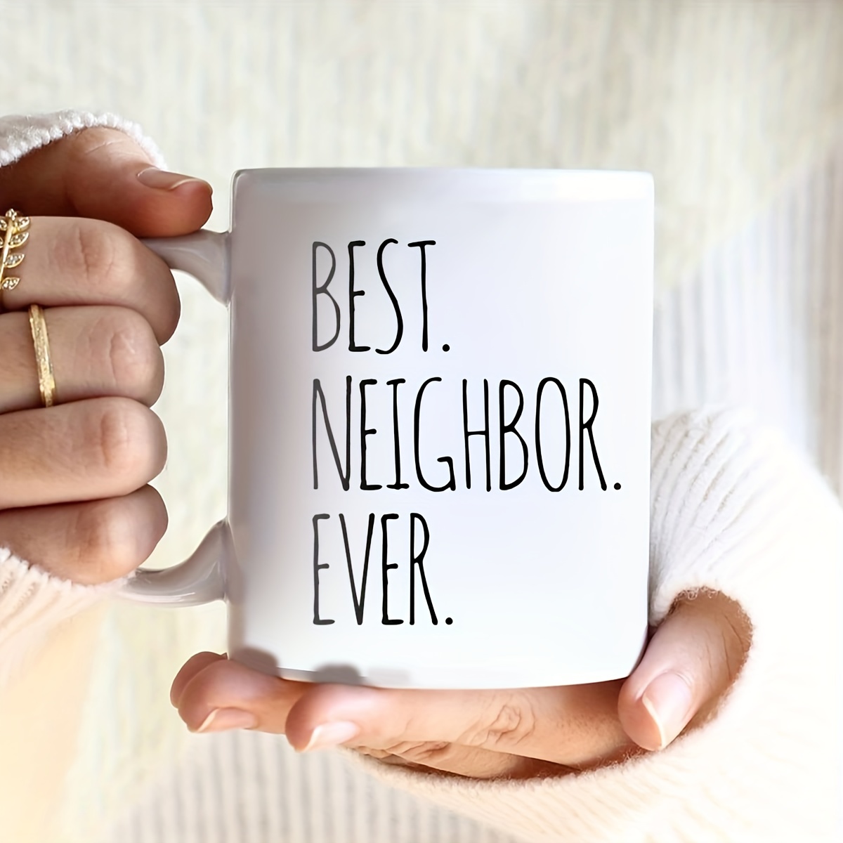 Best Neighbor Ever Gift - Neighbor Gift for New Home, Farewell or Moving  Away Gifts. Christmas Gifts for Neighbors, Housewarming Present for Women