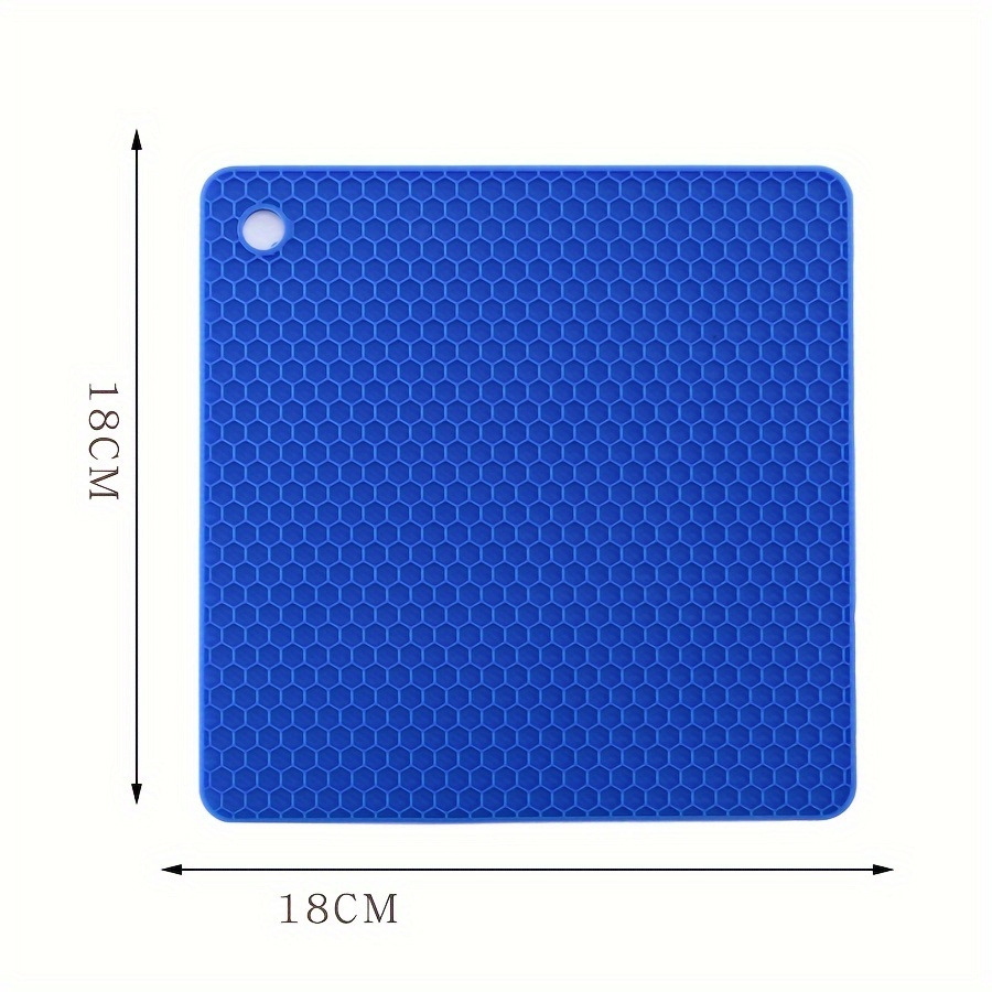 Silicone mat Square Honeycomb Trivet Mat Household Heat - Temu