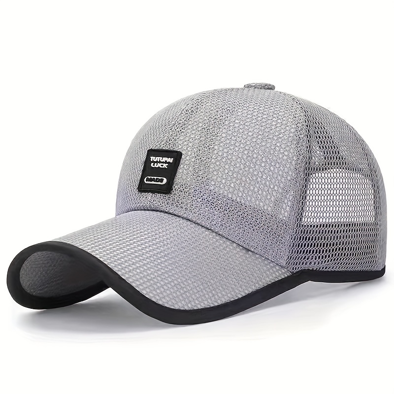 Breathable Mesh Baseball Cap For Men