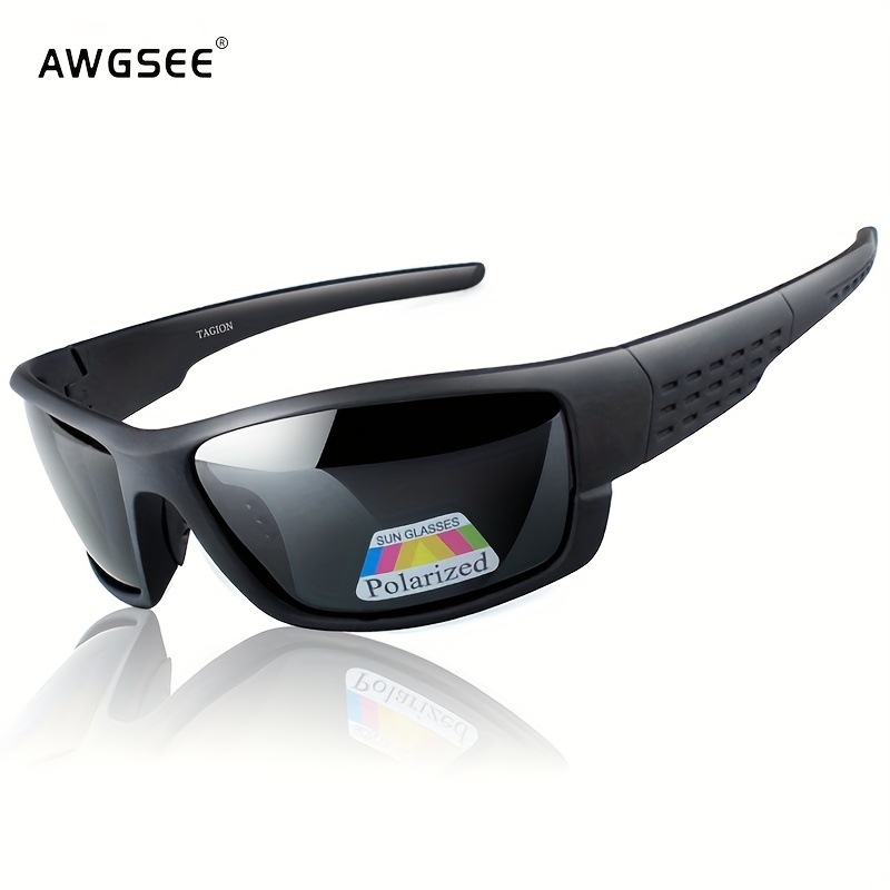 Premium Trendy Wrap Around Sports Polarized Sunglasses For Men Women  Driving Fishing Cycling - Jewelry & Accessories - Temu