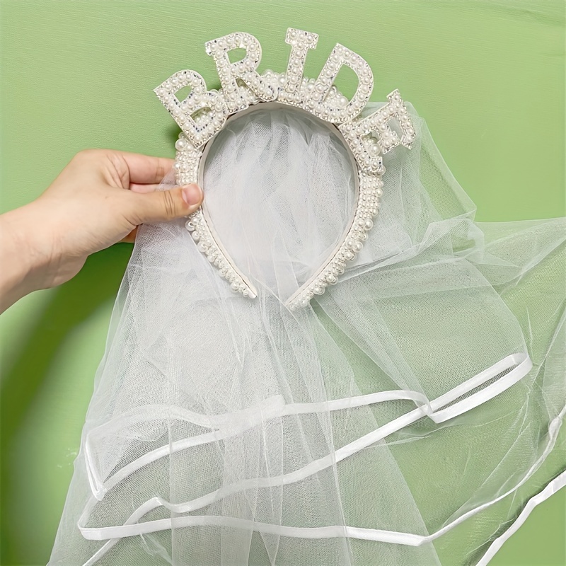 Bridal Veil Bachelorette Party Decorations Bride To Be Gift Bridal